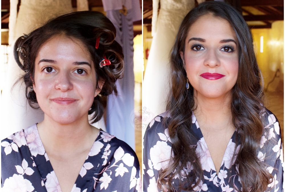 Antes/Después Cristina boda su hermana Laura – Bobbi Brown