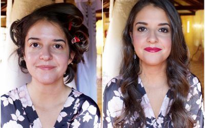 Antes/Después Cristina boda su hermana Laura – Bobbi Brown