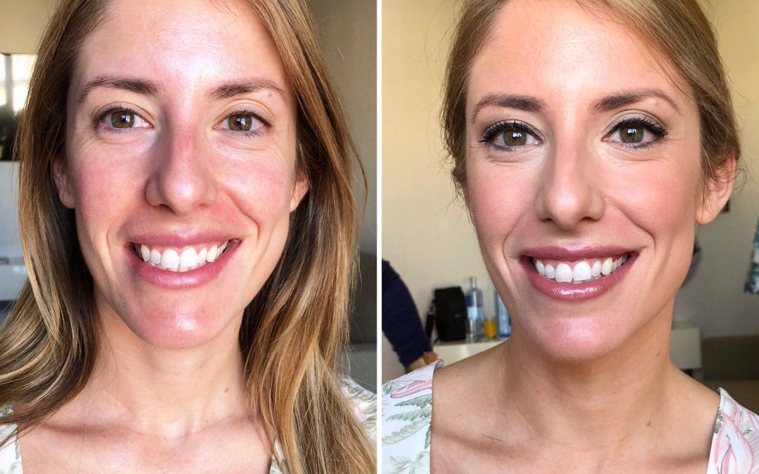 Antes y después novia Mercedes – Bobbi Brown