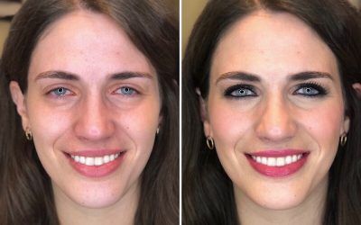 Antes/después Nuria Geler – Studio Bobbi brown