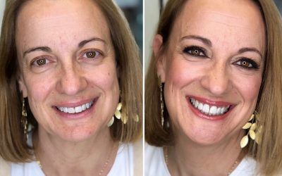 Antes/después a Pilar Bobbi Brown Lagasca